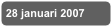 28 januari 2007